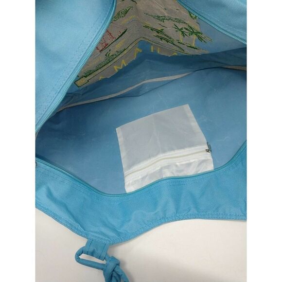 Bahamas Shoulder Bag Blue Keepsake with Caribbean - Picture 3 of 4